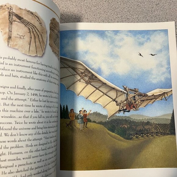 Leonardo da Vinci by Diane Stanley Paperback Book - Picture 3 of 3